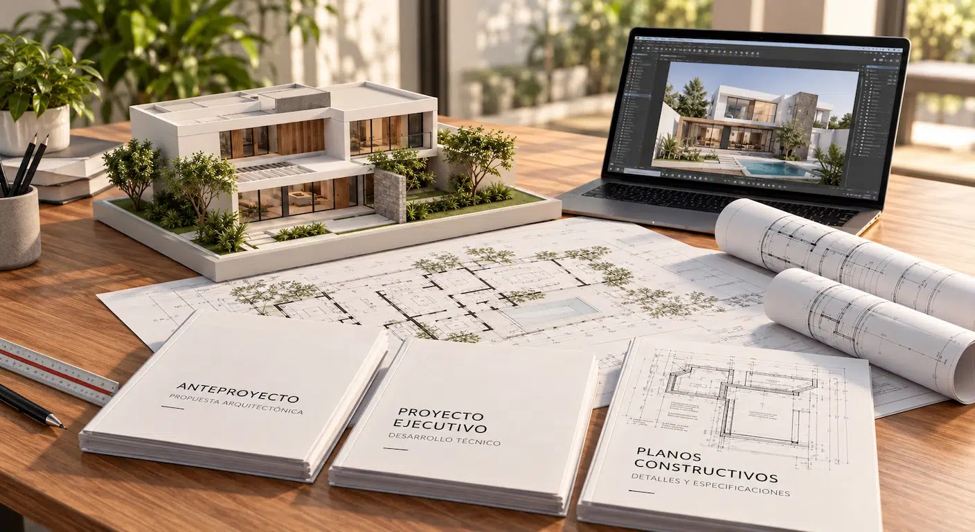 Diferencia entre anteproyecto, proyecto ejecutivo y planos constructivos
